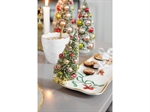 Juletræ på klips på Jingle Bell fad fra Medusa - Tinashjem